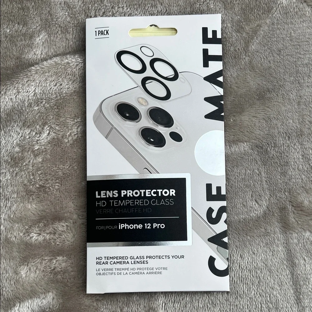 Case-Mate White Lens Protector for iPhone 12 Pro